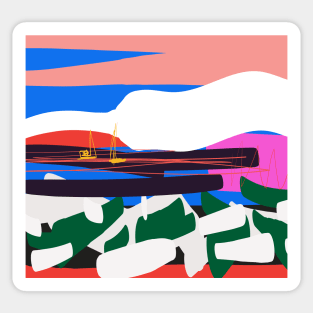 Boats Sticker